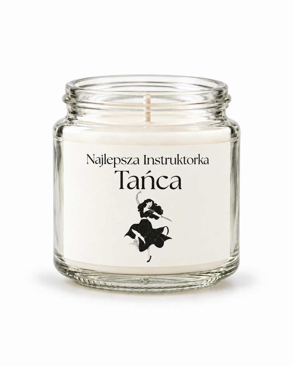 Świeca prezentowa „Najlepsza Instruktorka Tańca”