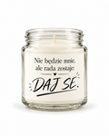 Świeca prezentowa „DAJ SE”