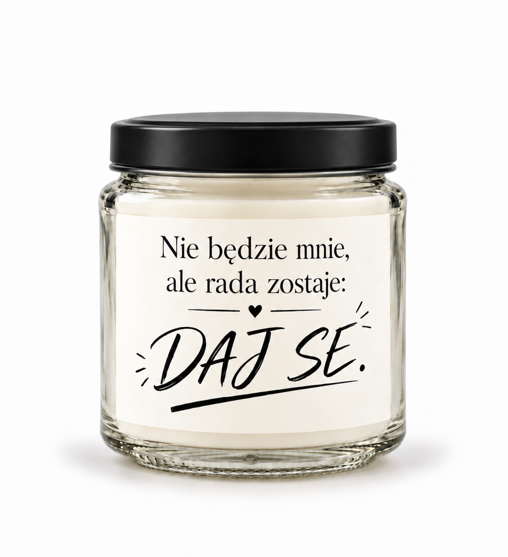 Świeca prezentowa „DAJ SE”