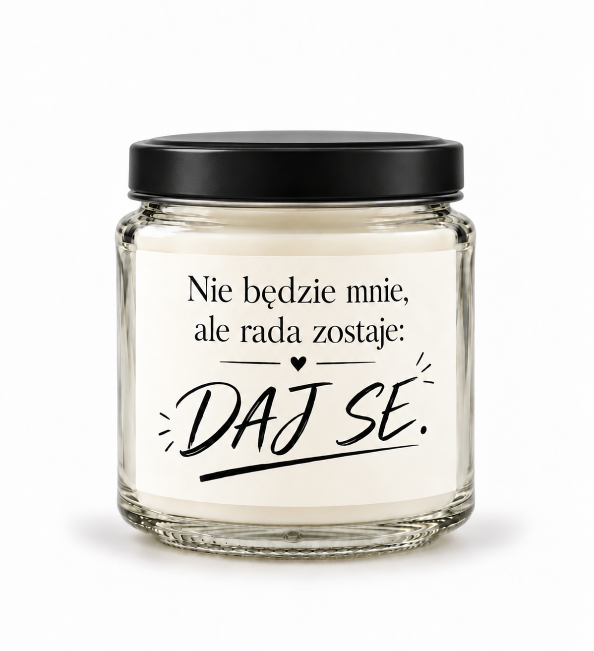 Świeca prezentowa „DAJ SE”